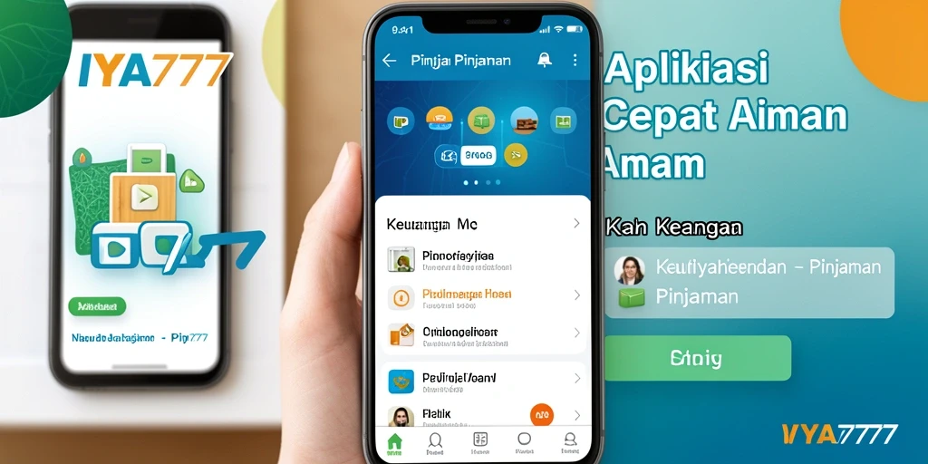 Antarmuka IYA777 yang ramah pengguna untuk pengajuan pinjaman.