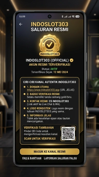 Halaman Resmi Indoslot303 untuk Pengguna Android